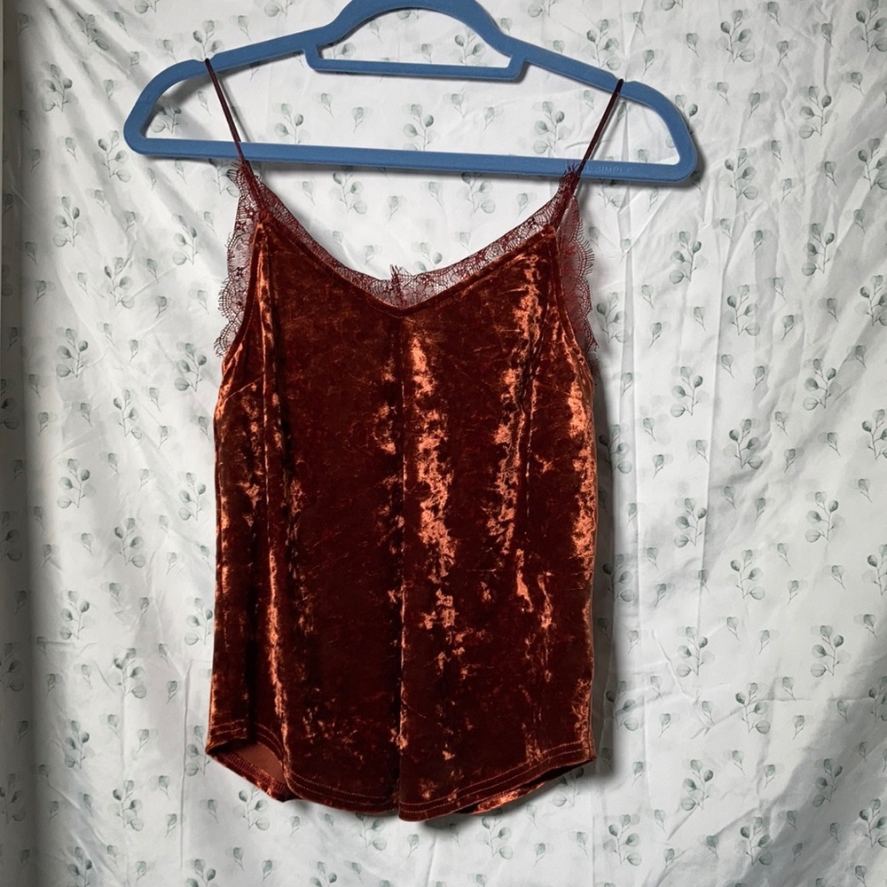 Rust Orange Strappy Tank - Kimchi Blue